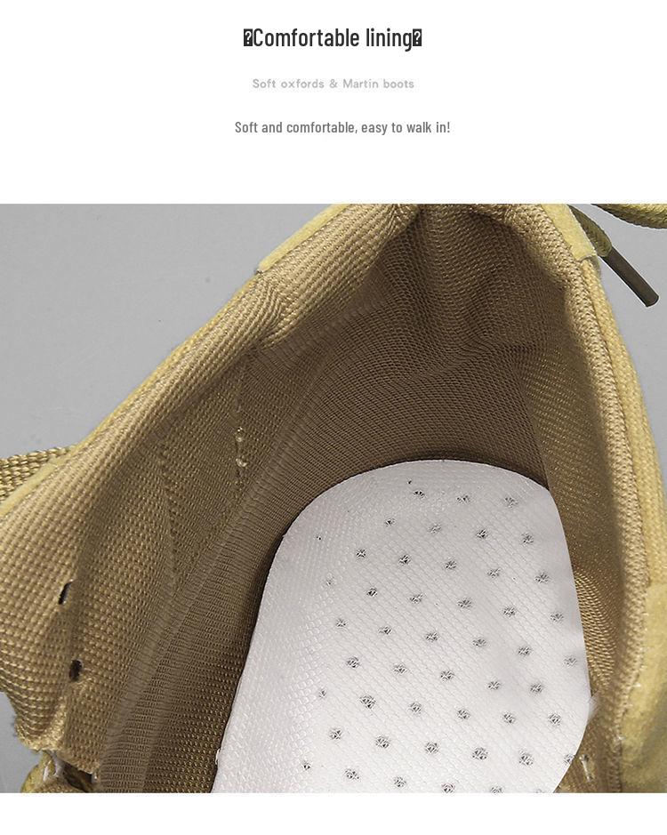 Men's 2025 Martin Boots: New Autumn/Winter Wear-Resistant High-Top Combat and Outdoor Sports Shoes