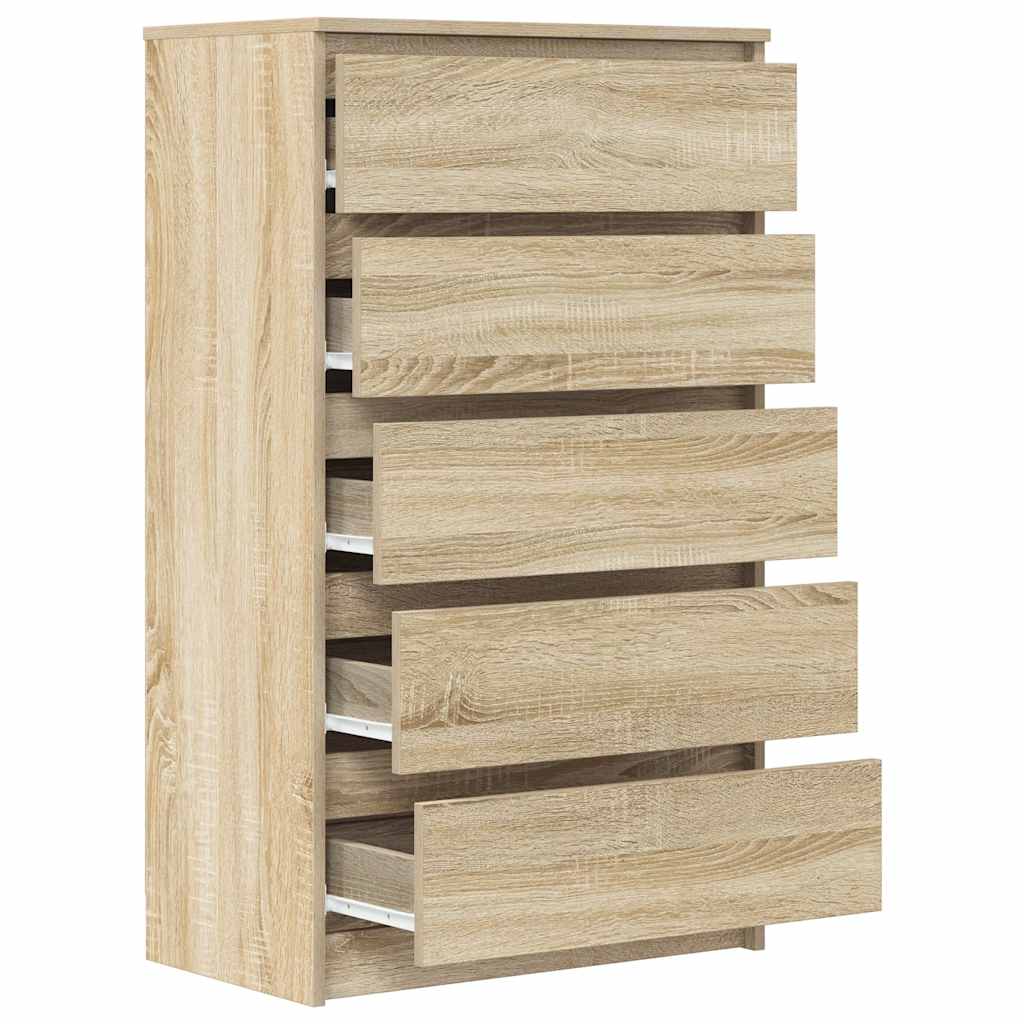 Drawer Cabinet Sonoma Oak 60 x 36 x 103 cm Particleboard