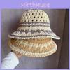 Ladies Summer Pattern Hollowed Out Hat With Sunshade And Quickdry Fabric For Travel And Leisure