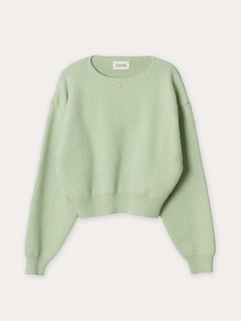 Mejongleuhaleu Fruity Round Neck Knit 4 Colors