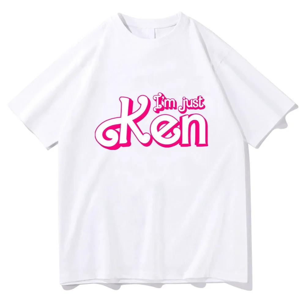 

Im Just Ken RyanGosling Tshir for Spring Round Neck Teeshirt Printing Tshirt Ropa Hombre Comfortable Clothing S