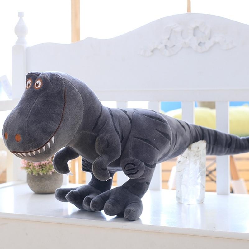 40-100 cm Simulation Dinosaurier Plüsch Spielzeug Cartoon Tyrannosaurus Niedliche Stoffpuppen für Kinder Kinder Jungen Geburtstagsgeschenk Zimmerdekor