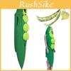 Falei Festival Vegetable Cos Stage Costume For Halloween Party Cosplay Food Pea Roleplay Outfit