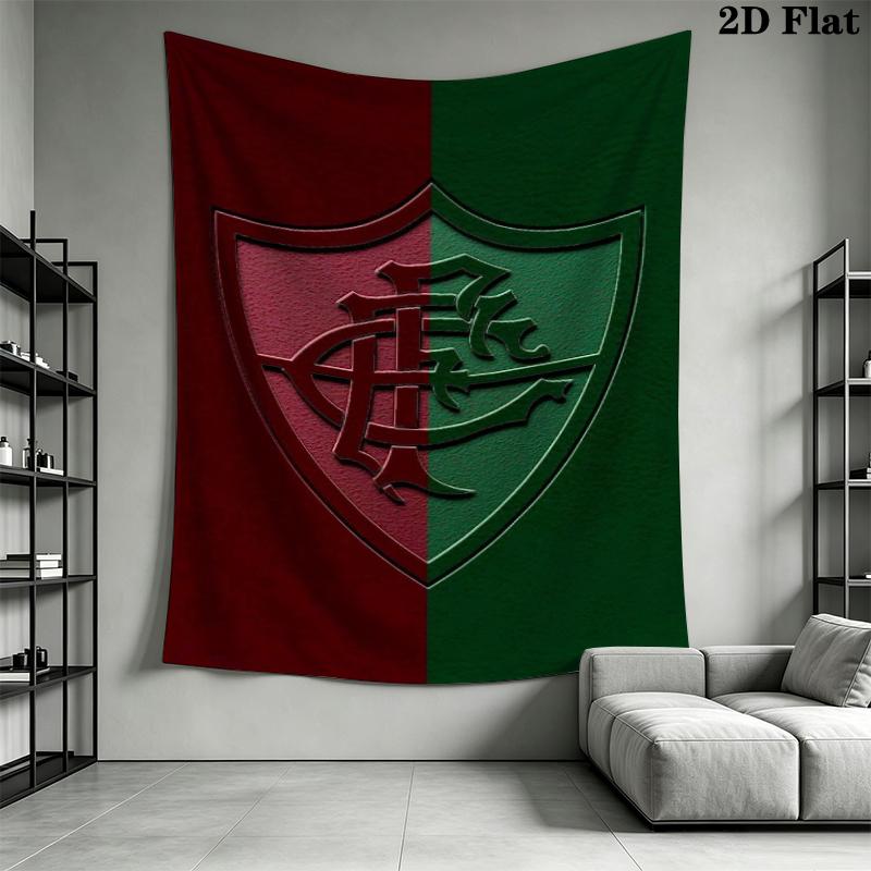 Fluminense Wall Tapestry Aesthetic Wall Hanging Printed Fabric Blanket Decorative Tapestries for Bedroom Living Room Home Decor
