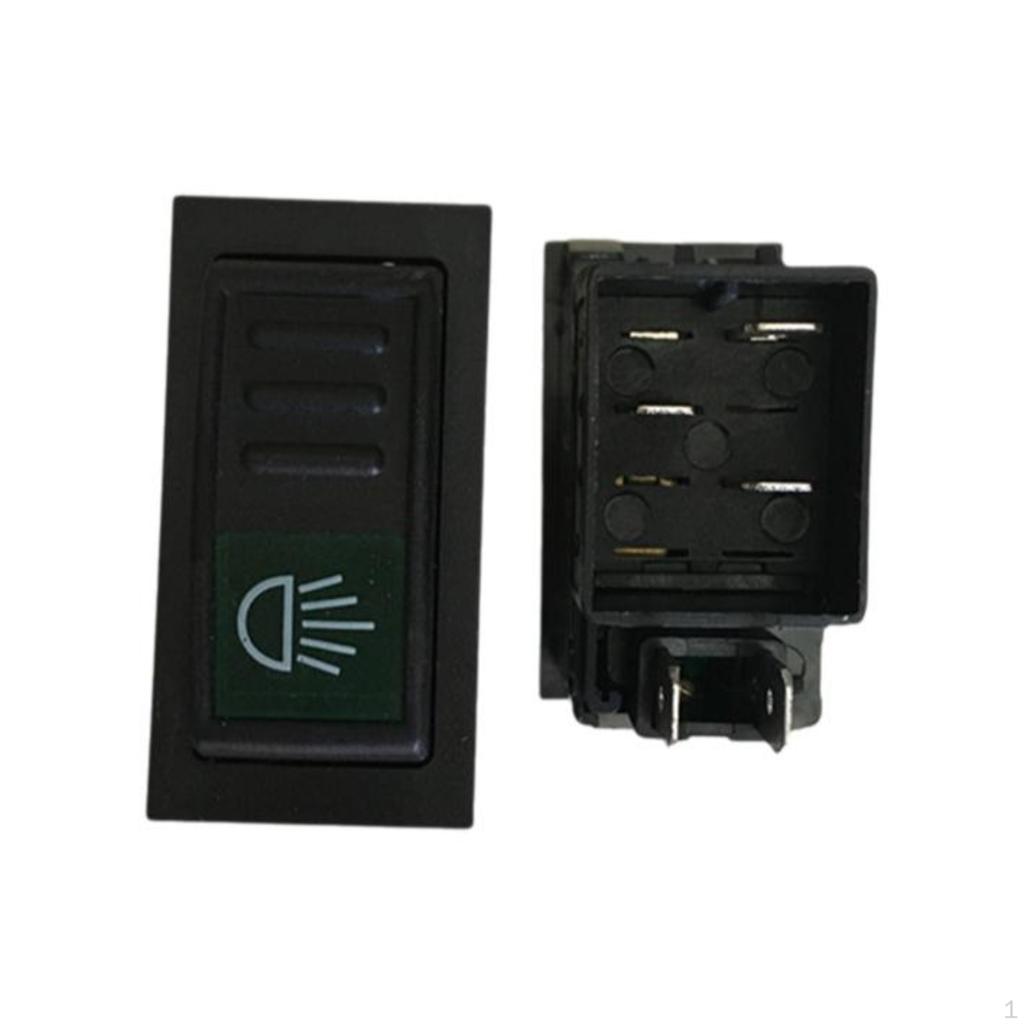 Toggle control, universal 12V waterresistant toggle, car tractor combine parts Light Horn other