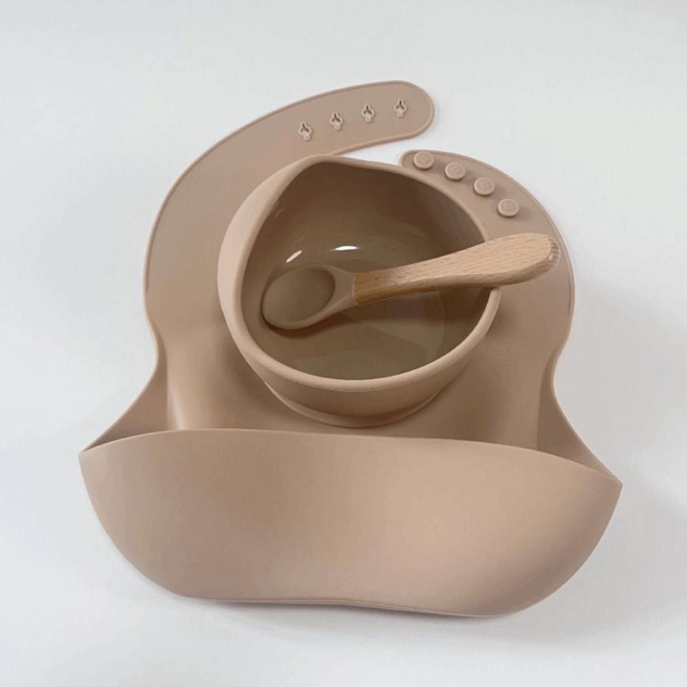 Soft Silicone Baby Feeding Bowl Silicone Kids Feeding Bowls  Toddle Training Tableware