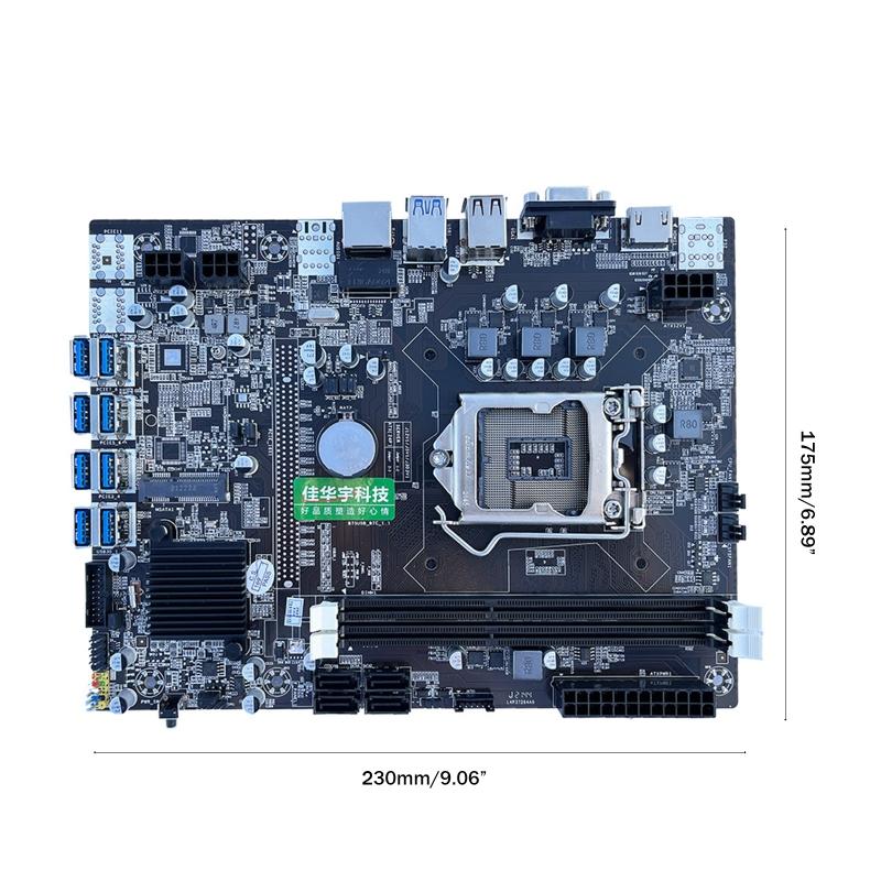 B75  ng Motherboard 8  CIE to USB3.0 GPU Slot LGA1155 CPU Support DDR3 Dimm  ng Motherboard