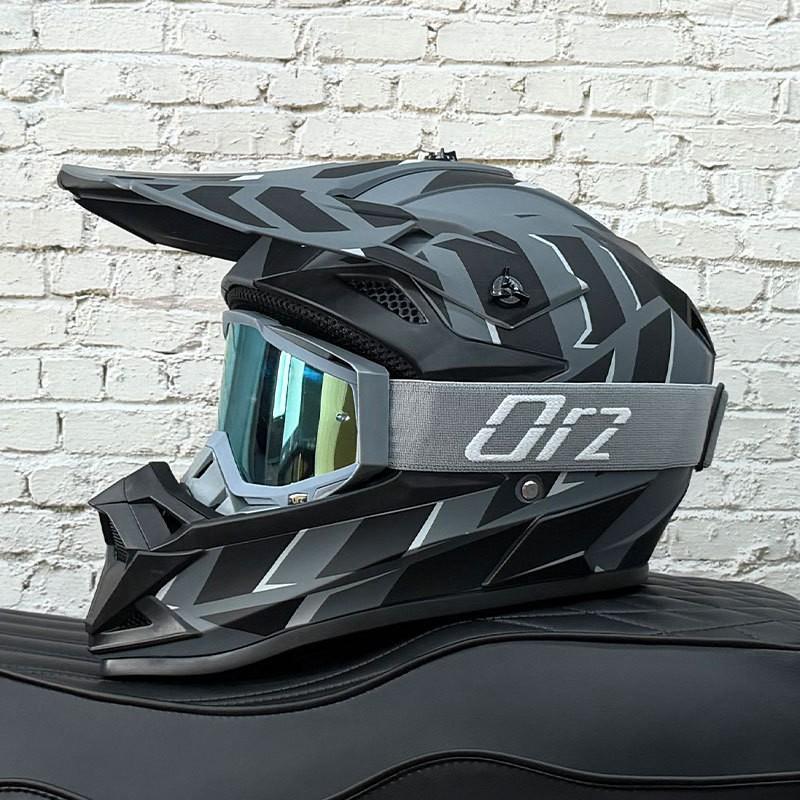 Full Face Mountain Bike Helmet DH Downhill MTB Trail Cycling Adult Unisex ABS Safety Gear