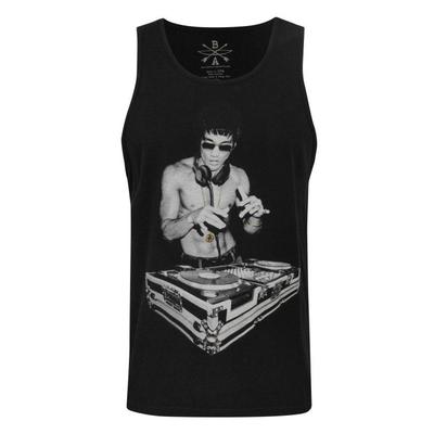 Bruce Lee Mens Photograph Vest Top