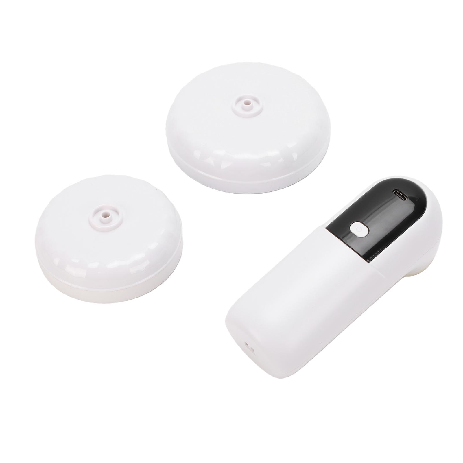 Handheld Vacuum    Machine Pow ful Cordless Compact Vacuum Jar      White