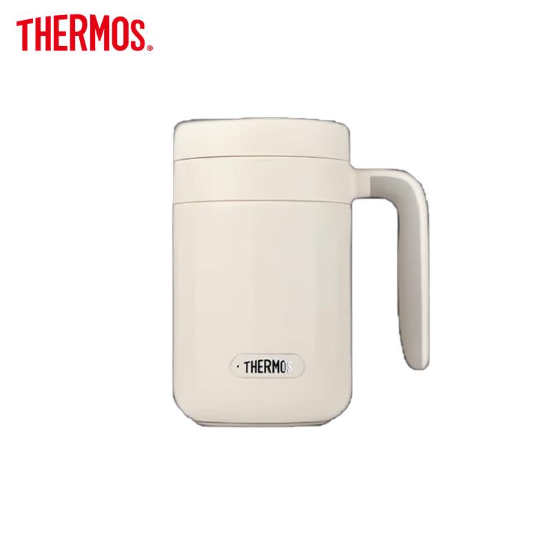 THERMOS 600ml 304 Stainless Steel Insulated Coffee Mug with Handle