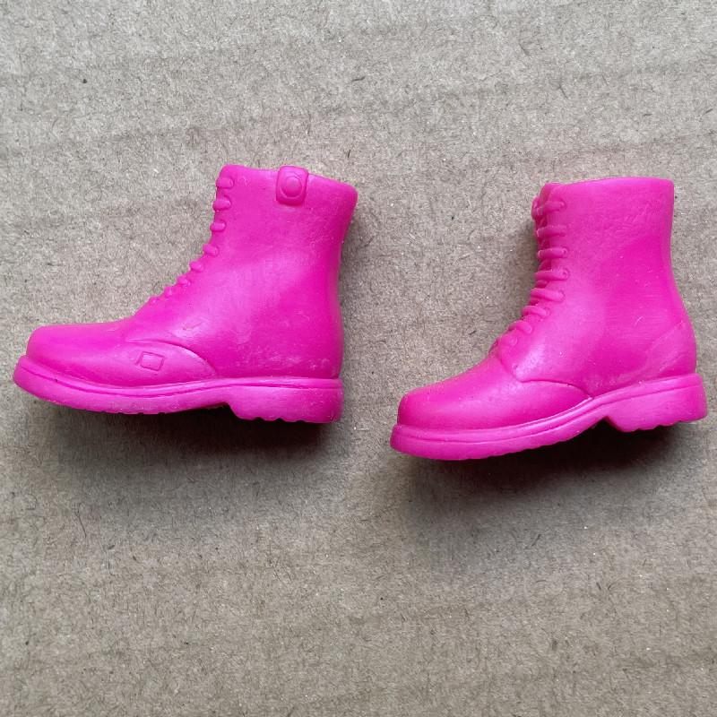 Doll Shoes High Heels Slope Heel Martin Boots Slipper Fashion Shoes for 1/6 FR/PP Doll DIY Doll Parts