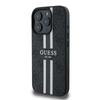 Etui Guess 4G Printed Stripes Magsafe Na Iphone 16 Pro - Czarne