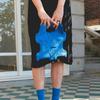 Pleatsmama Bow Bag Blue Liberty