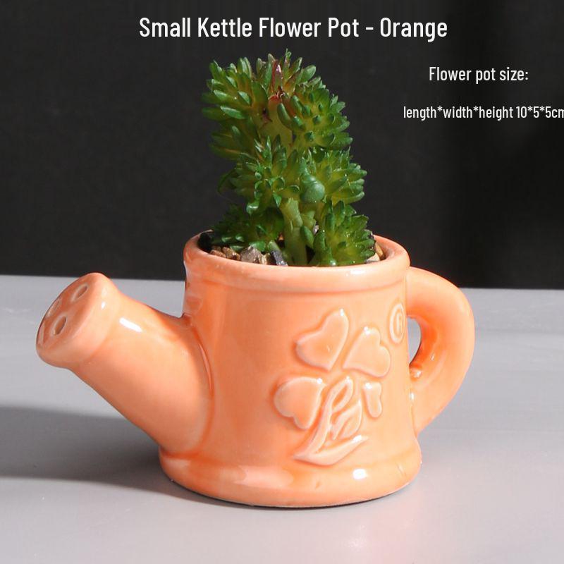 Handmade Ceramic Succulent Flower Pot - Creative, Simple, Fresh Design