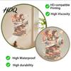 Unique Gift Ideas for Kids Room Pilot Girls Wall Sticker Self-Adhesive Watercolor Airplane and Stacked Book PVC Decal Removable Stickers Nursery