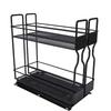 Pull Out Seasoning Rack   for Cabinet Slide Out Seasoning Kitchen   with Label Stickers