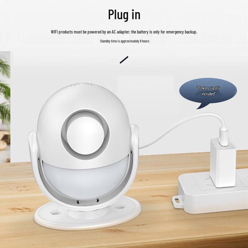 LFang Smart WiFi Infrared Door/Window Alarm with Door Sensor