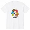 Japanisches Modernes Kunstkürbis T-Shirt Punkte Grafik Pop Streetwear T-Shirt Nachdruck
