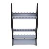 Fish Shape 16 Fishing Rod Holder Storage Rack Compact Fishing Pole Stand Organizer