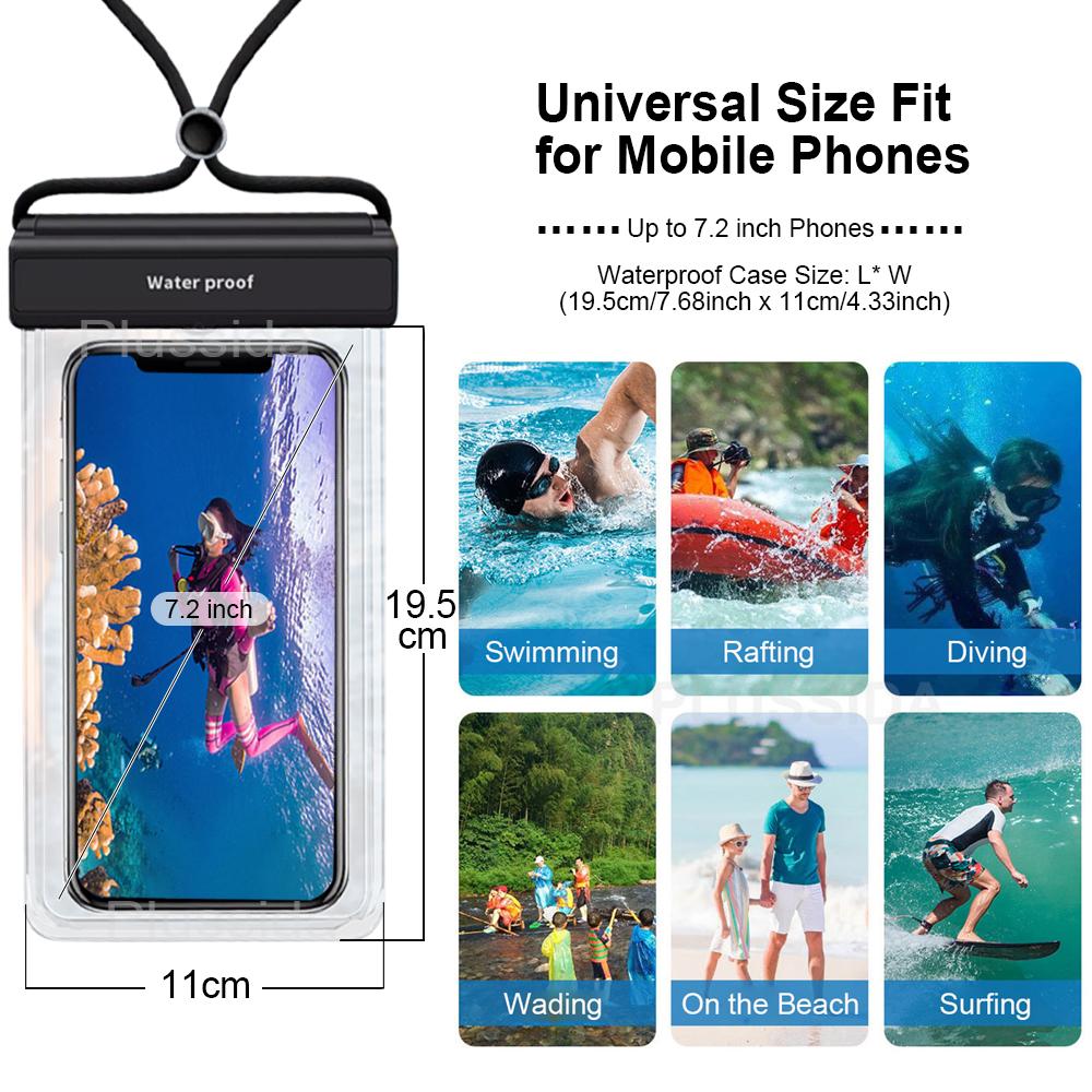 Waterproof Phone Case Water Proof Bag Cell Mobile Cover Smart  Universal Pouch