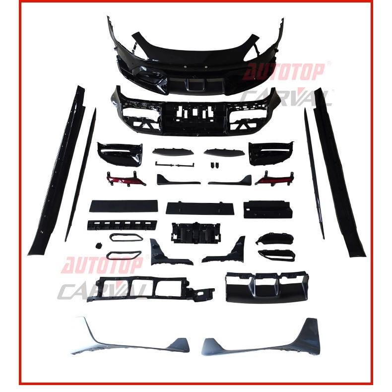 Xiaomi SU7 Full Body Kit: Rear Diffuser, Side Skirts, Front Bumper Assembly in ABS Plastic