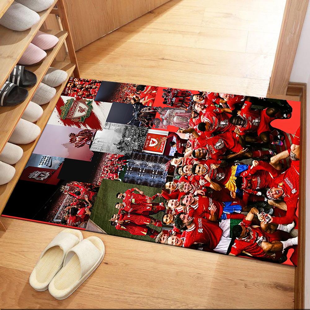 Liverpool Football Club Floor Mat Perfect For Bedrooms Hallway Playrooms Entryway Antislip Carpet Anime Office Decor Spiritual Gift