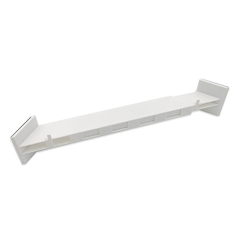 Camper Rv Travel Trailer Bathroom Shower Corner Shelf Storage Bar Protect Shower Supplies Camping Car Accessory White Sturdy