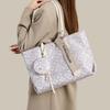 Guangxi Zhuang Brocade Women's Heritage Tote: Large Capacity, Practical, Commuting Shoulder/Crossbody Bag 2026