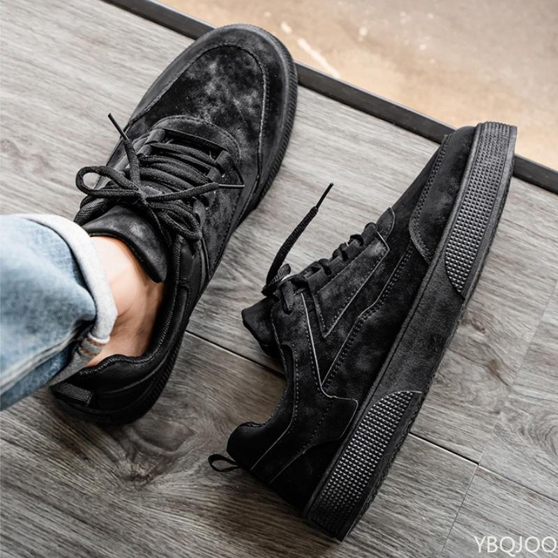 Spring Summer Simple Comfortable Men's Shoes New Breathable Trendy Versatile Men's Casual Sports Board Shoes