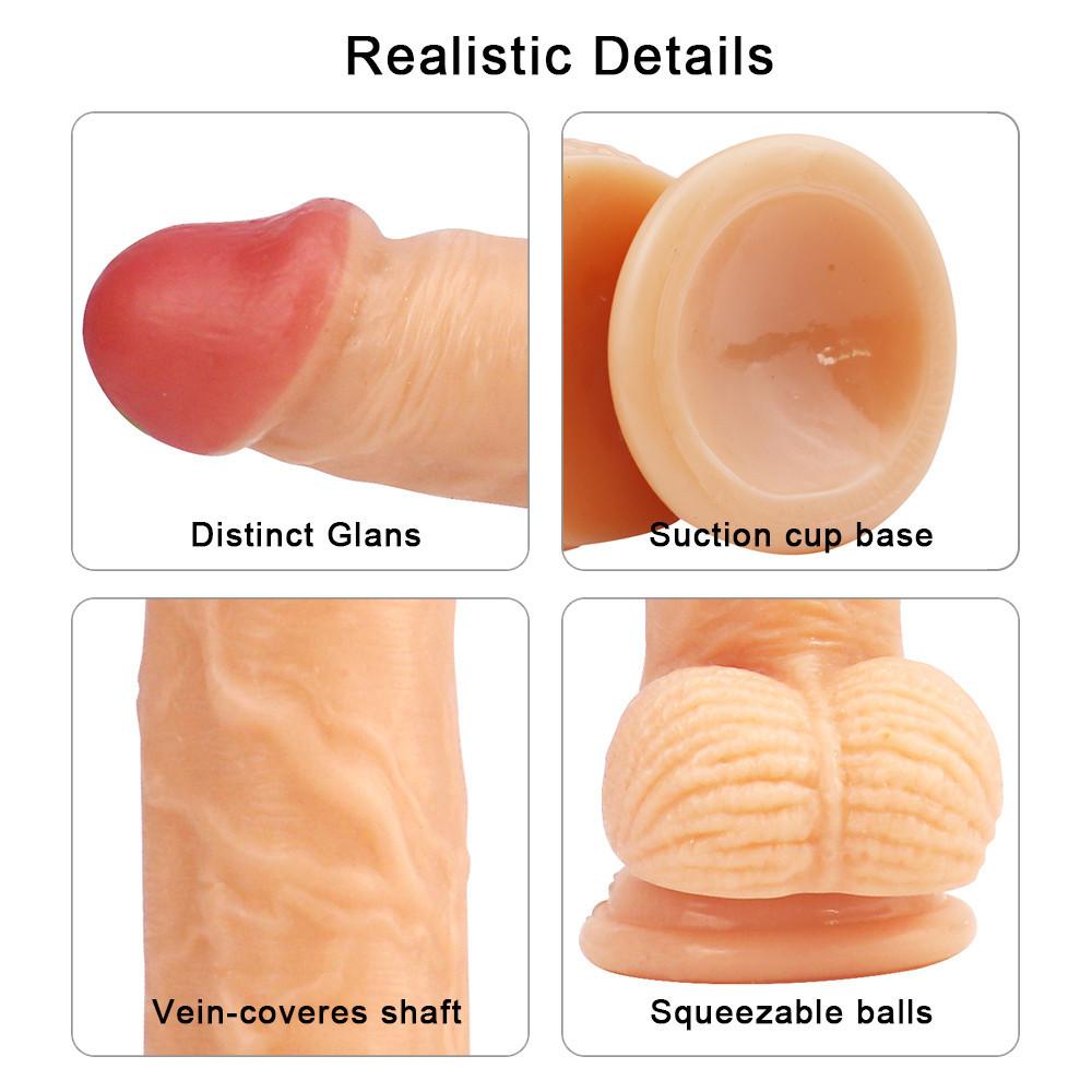 Dildo with Suction Cup Dildo for Anal Lifelike Dildo Realistic Penis Sex Toys for Woman Adult Sex Shop 18+ Good