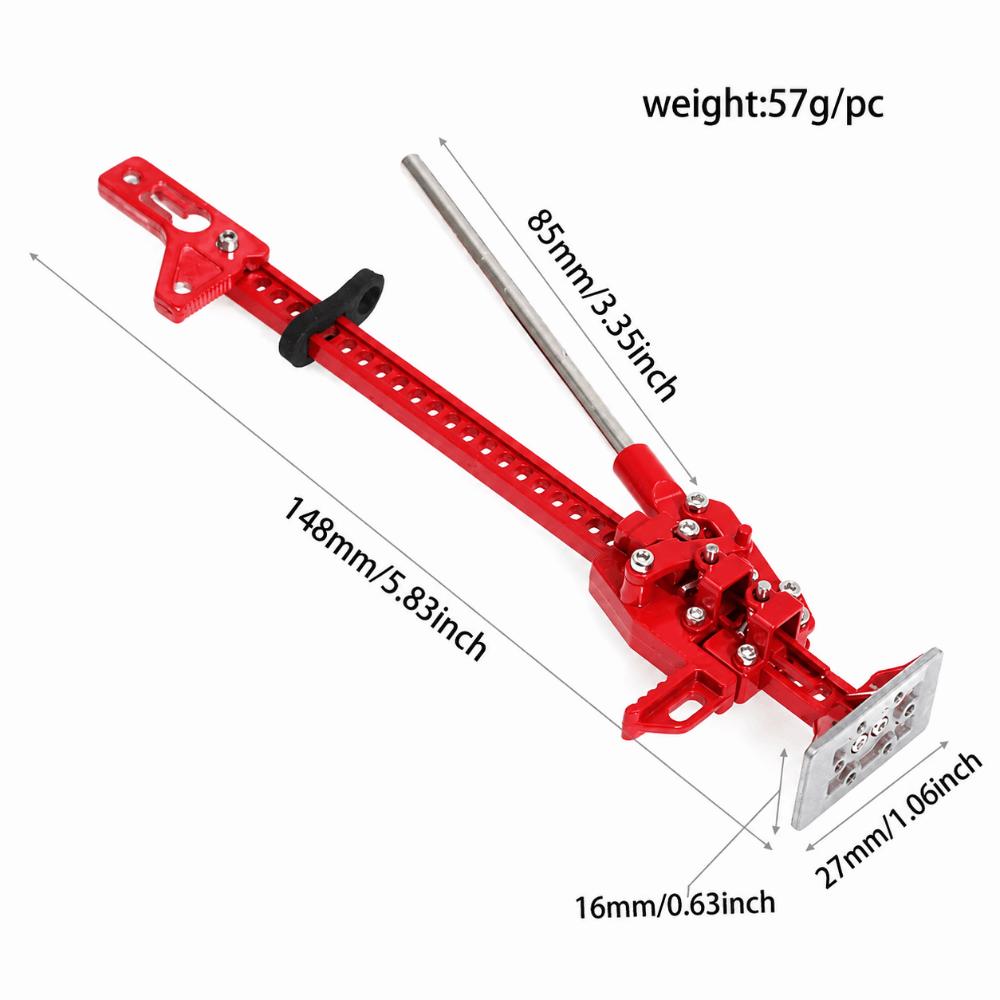 1/10 Scale RC Lift Jack Aluminium Lifting Jack Durable RC Crawler Car Jack For RC Rock Crawler