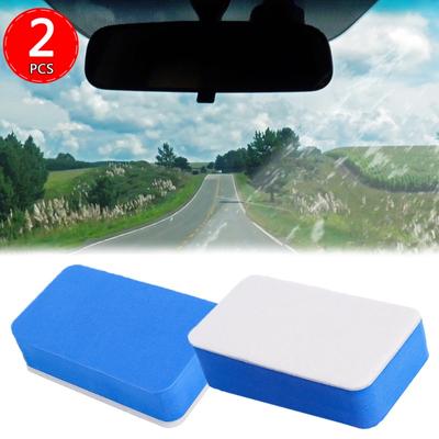 Autoglas Reinigungsschwamm Ölfilmentferner Windschutzscheiben Polierschwamm Autoglas Folien Polier Reinigungs Werkzeuge