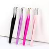 New Design Stainless Steel Make Up Tool Eyelash Extension Tweezers Professional Volume Eyelashes Tweezers Volume Lash Tweezers