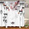 3d Shower Curtain Japanese style landscape Waterproof Bathroom Curtain With Hooks Home Decoration Washable Polyester Bath Screen