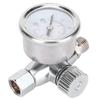 1/4in Spray Guns Air Pressure Regulator Pressure Regulating Adjusting Valve Gauge