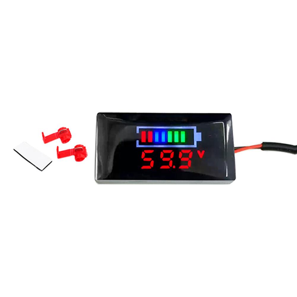 Mini LED Display Digital Voltmeter Panel Voltmeter Tester Voltage Detector Ampere Voltmeter DC12V-150V Accessories