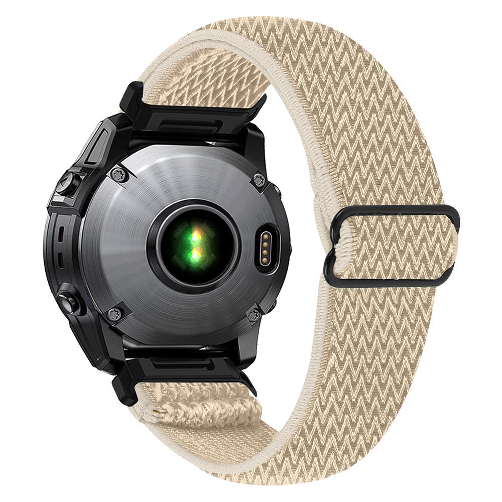 20mm Wave Pattern Nylon Strap for Garmin Fenix 8 43mm/Descent MK3/MK3i Quick Release Watch Band