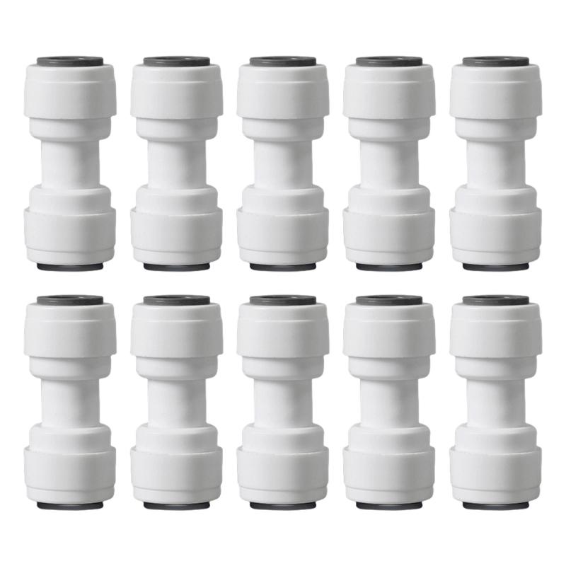 10 STÜCKE Auslaufsicheres Wasserhahn Schnellanschluss-Set Universelles Wasserfilter-Adapterset Einfache Installation für Wasserreiniger