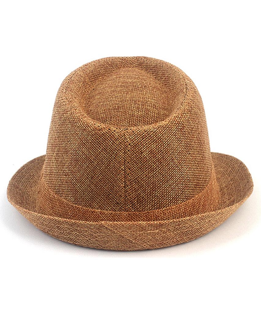 Yunibeosyeolkemiseuteuli Bu Summer Line Brown Fedora Summer Fedora