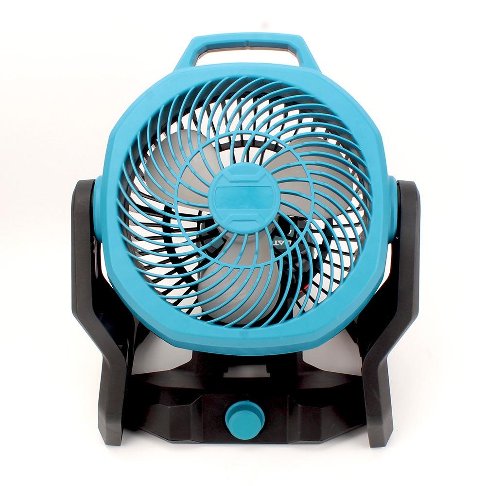 10-inch DC/AC Lithium Battery Fan for Outdoor Use: Camping, Fishing, Construction