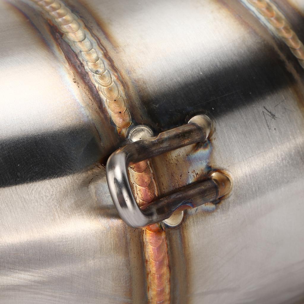 60.5mm Exhaust Mid Pipe Stainless Steel Modification Replacement for Ducati 959 Panigale V2