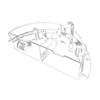 High Transparency Acrylic Fish Tank Top Filter Aquarium Water Purifier  Round Fish Tank