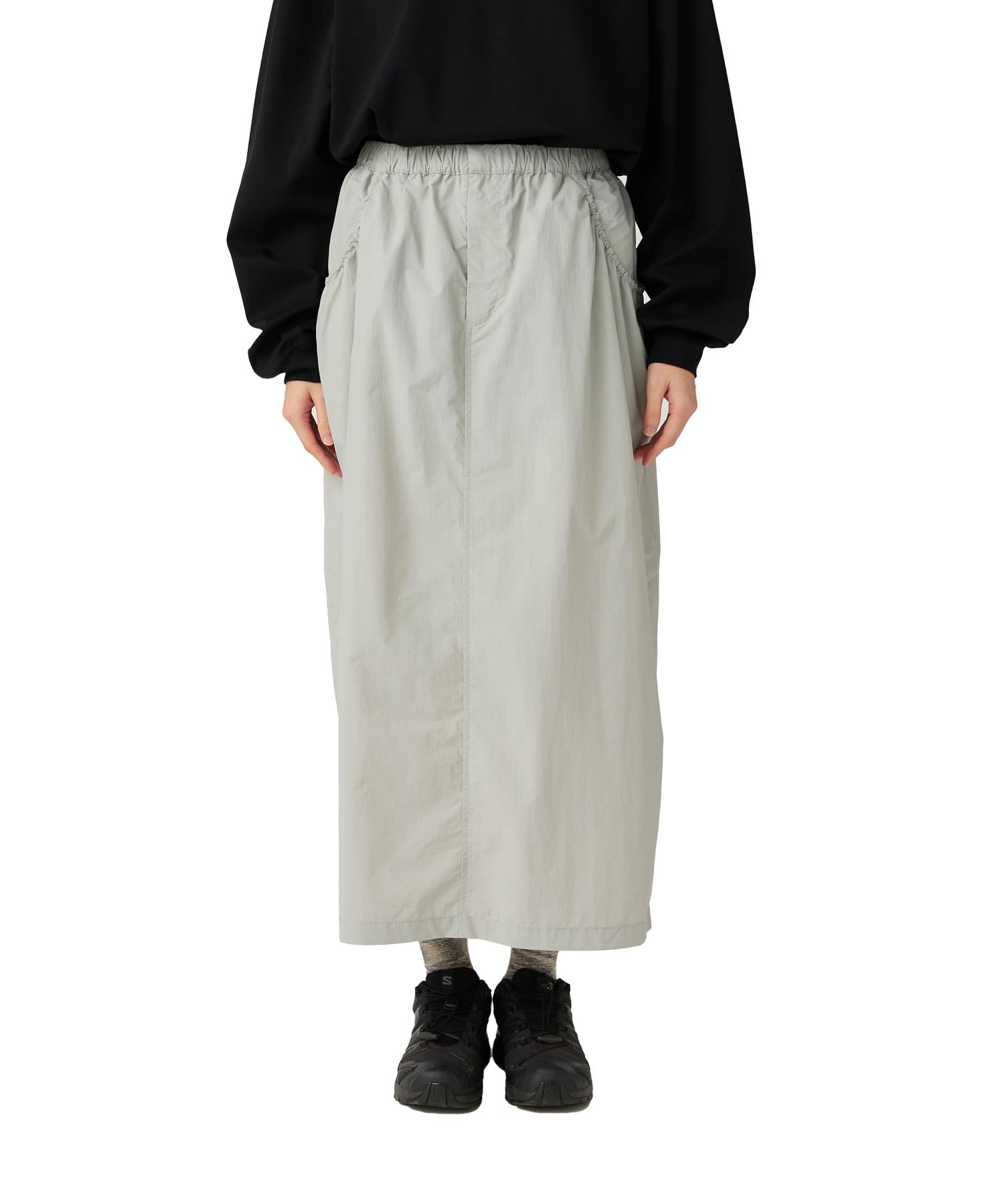 

Snow Peak Nylon Tussah Utility Storage Skirt Light Size 3 SK-25AW001, Women s Grey,