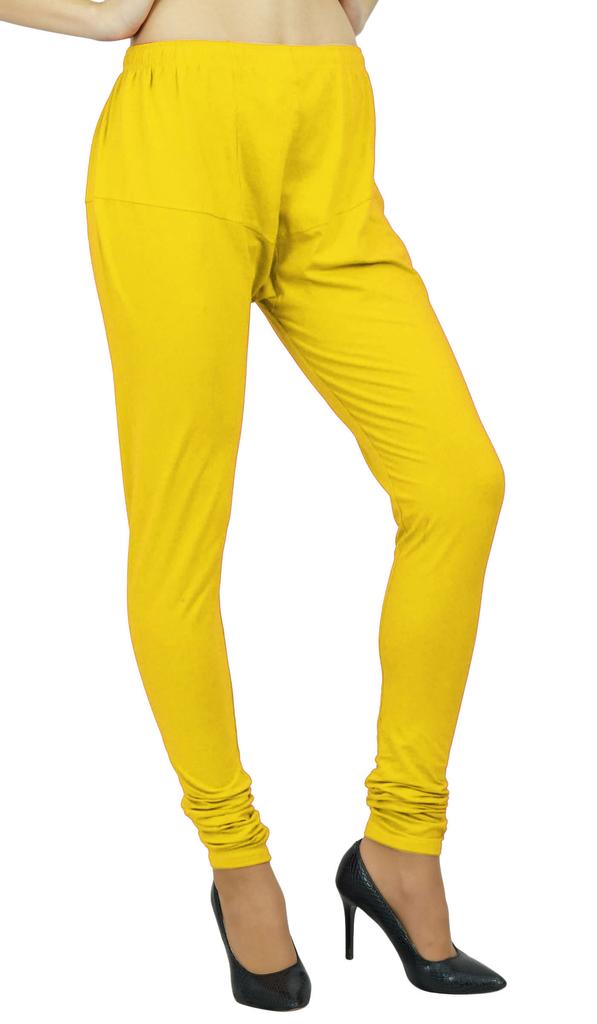Atasi Women's Full Length Soft Cotton Leggings Stretchy Bottom Pants Free