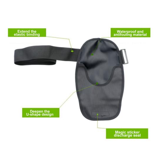 Stoma Bag Cover Large Load Capacity Waterproof Adjustable Avoid Embarrassment Lightweight Colostomy Bag Cover Stoma Urostomy Ileostomy Pouch Cover