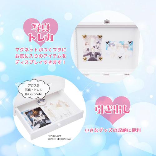 KIYOHARA Oshi Display Box Oshikatsu Goods Oshikatsu Storage Shelf Width 30cm x Height 44cm x Depth 25cm OSTM02-01