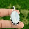 Daughters Day Sale Blue Rhodochrosite Stone Pendant Jewelry 925 Sterling Silver