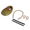 Steuerkettengehäuse Dichtung Dichtring Schrauben Kit Metall für SBC 283 327 305 350 383 400 Motoren Farbe Verzinkt