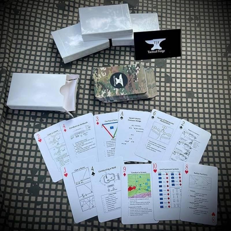 Playing Knowledge Tactical Cards Suitable For Daily Gatherings And Interactions